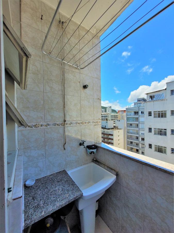 Apto Frente A Praia Das Pitangueiras - Centro Guarujá Eksteriør billede